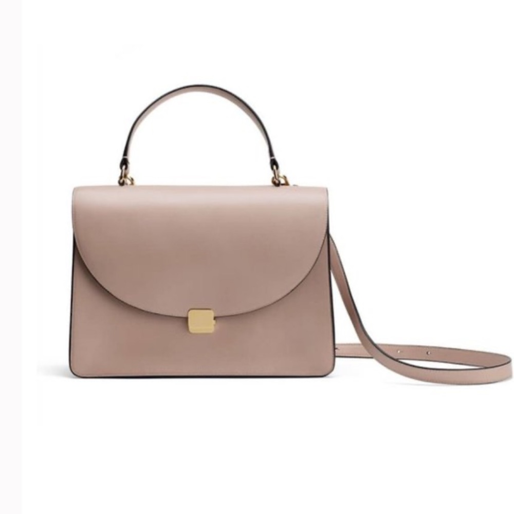 Cuyana Blush Crossbody Bag with Modern Design